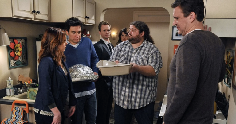 l'attore jorge garcia (lost) durante un cameo in how i met your mother