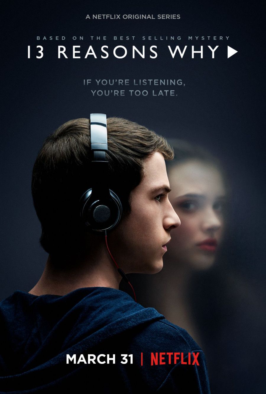 Locandina della serie Netflix 13 Reasons Why locandina della serie netflix thirteen reasons why