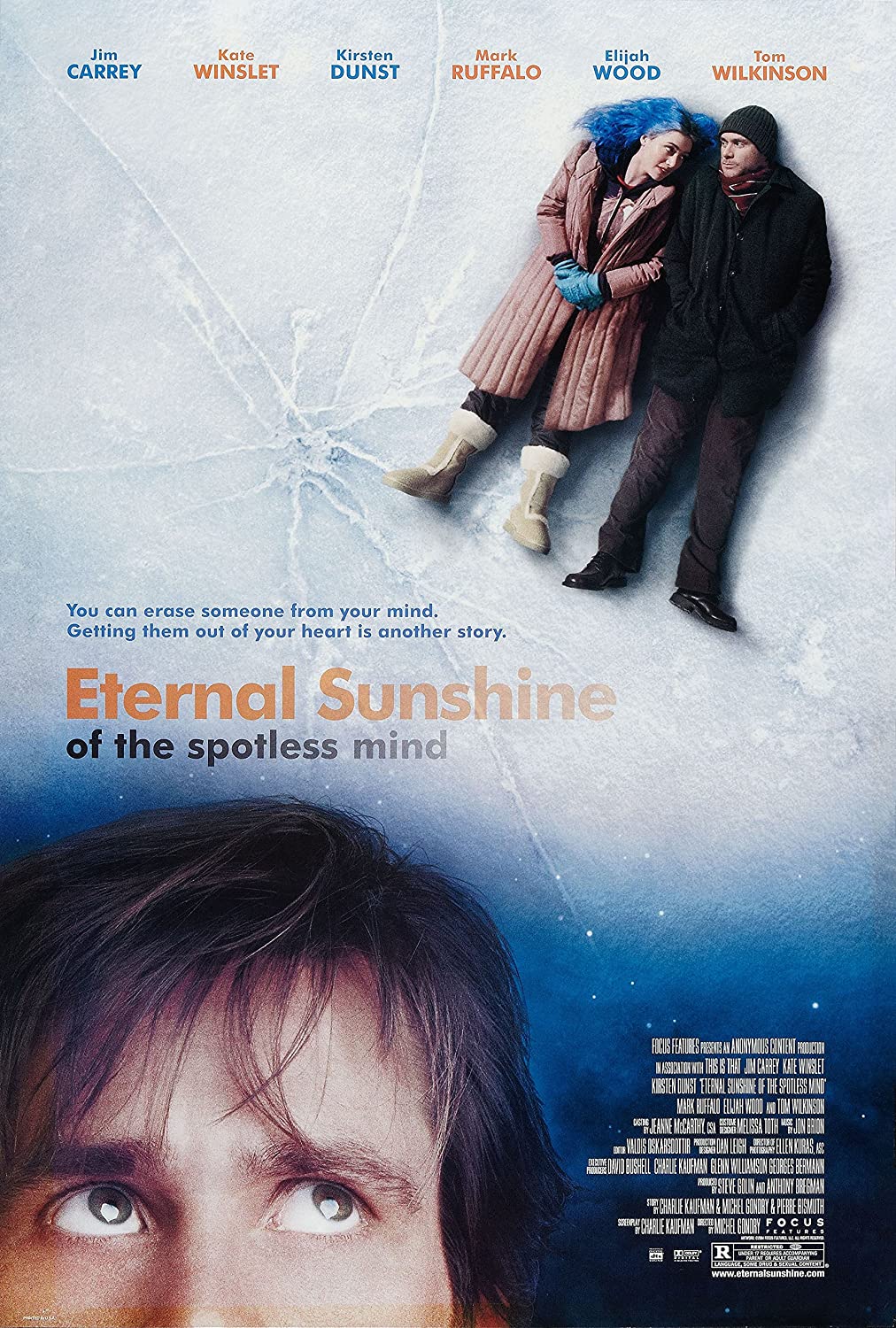 locandina del film eternal sunshine of the spotless mind