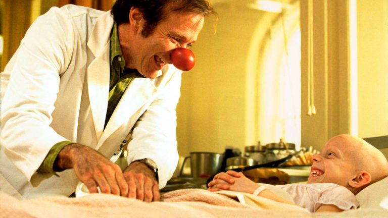 robin williams nel ruolo di patch adams