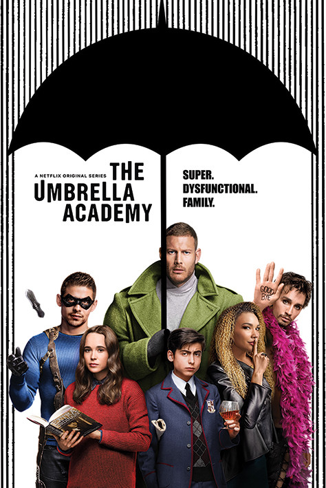 la locandina di the umbrella academy