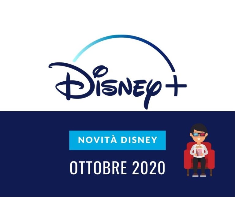 le novità disney plus di ottobre