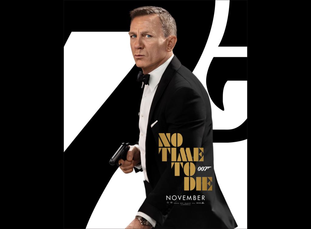 locandina No time to die-james bond