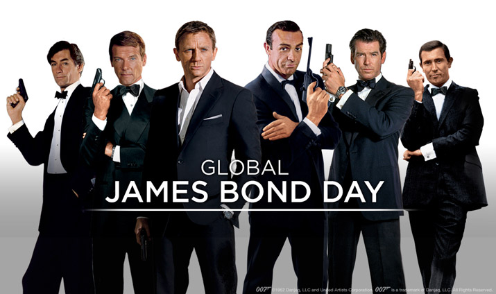 Global james bond day