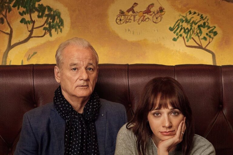 Bill Murray e Rashida Jones nel poster di On The Rocks