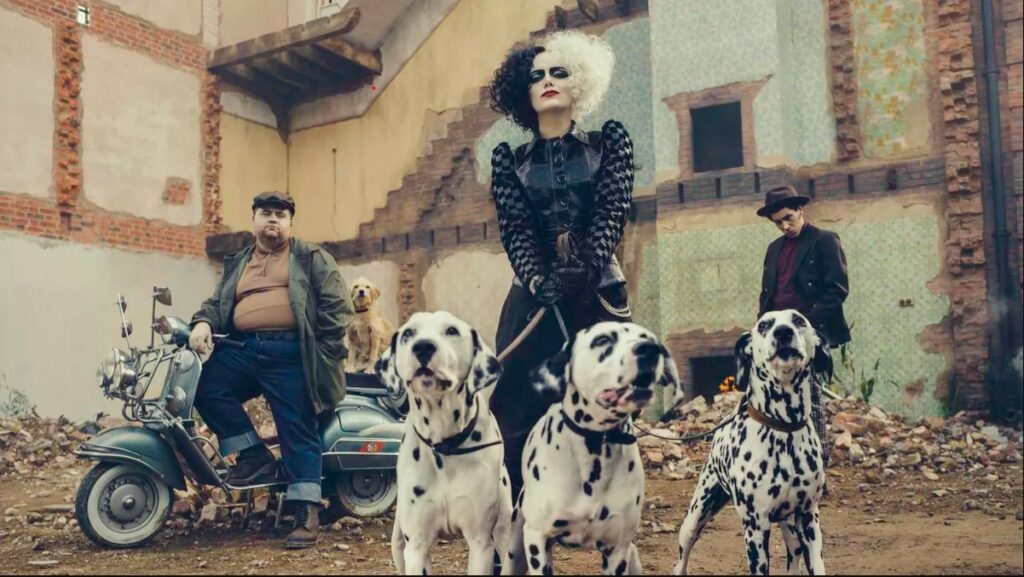 una delle prime immagini tratte dal film cruella