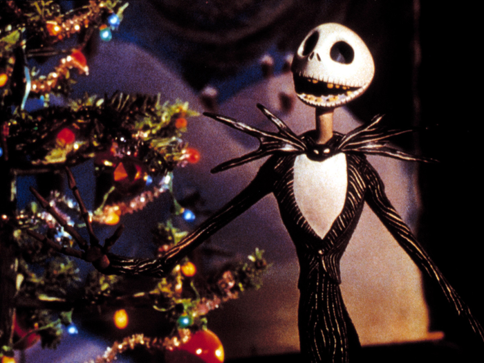 jack skeletron in "nightmare before christmas"