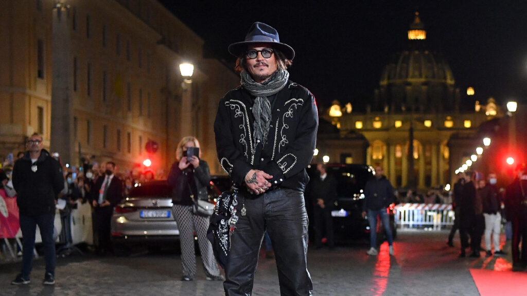Johnny Depp alla Festa del Cinema di Roma 2021