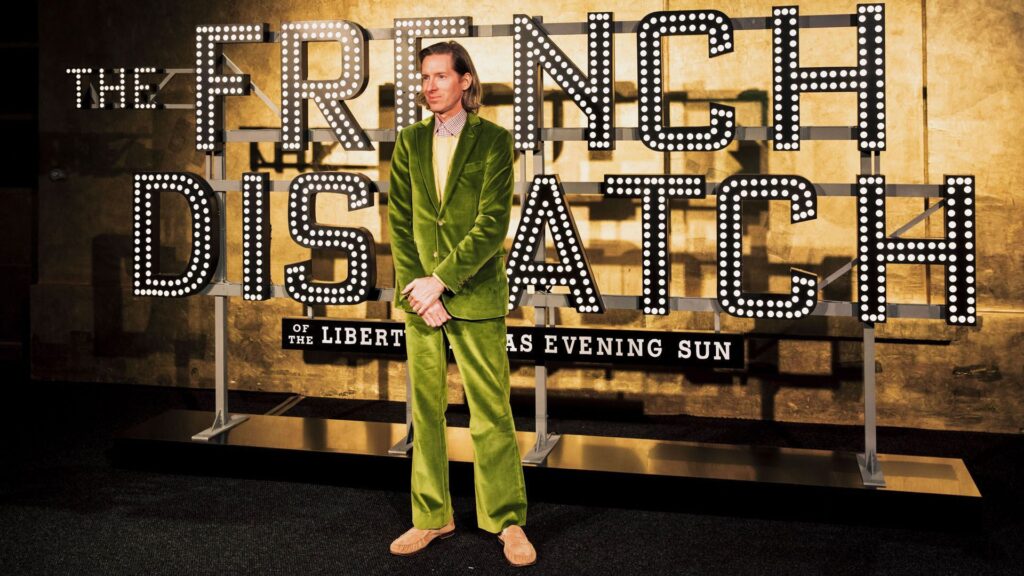 Wes Anderson all'anteprima di The French Dispatch