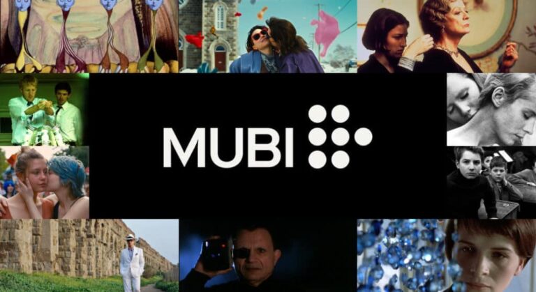 cover dell'articolo su mubi con alcune scene dei film disponibili sulla piattaforma