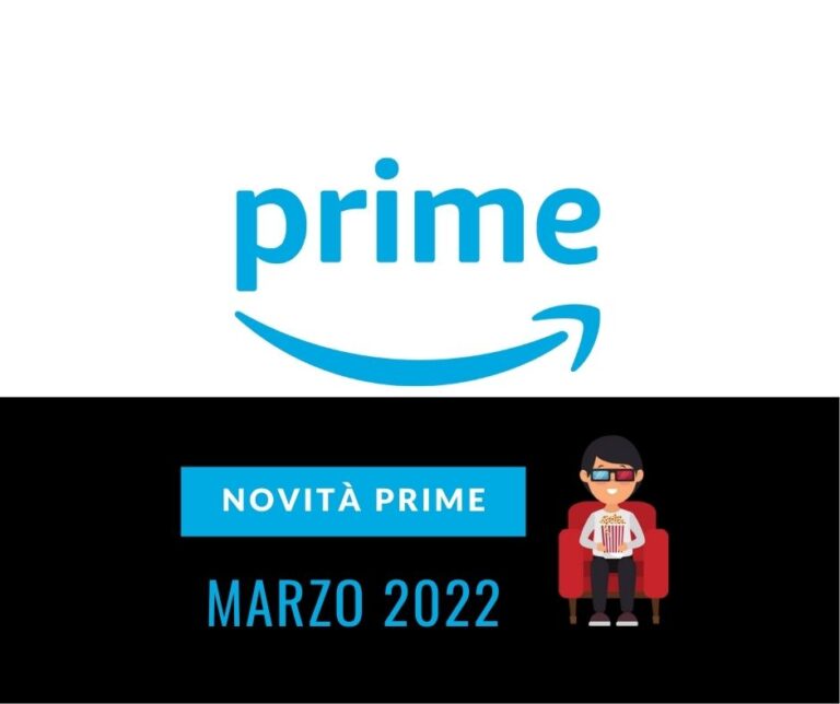 le novità prime video di marzo 2022