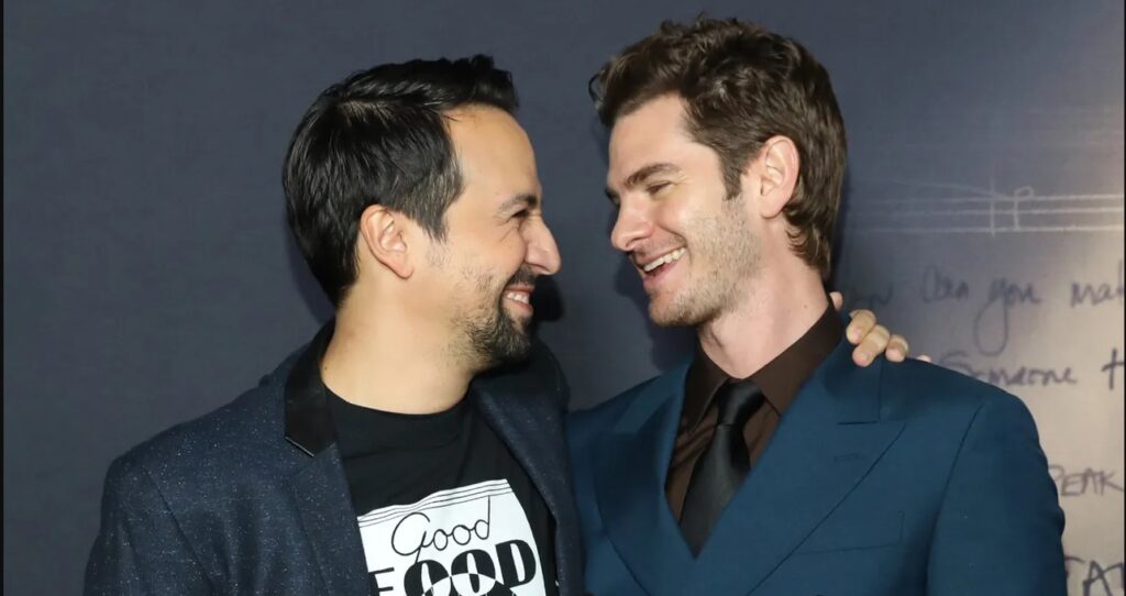 lin-manuel miranda e andrew garfield